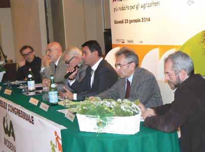 I relatori al VI Congresso di Modena