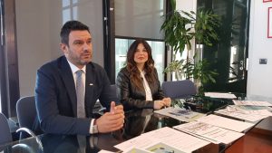 Cristiano Fini e Roberta Mori