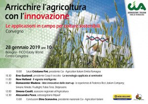 convegno Innovazione in agricoltura