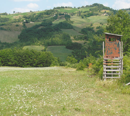 altana per la caccia